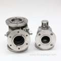 Stainless steel investment casting valve body for exported